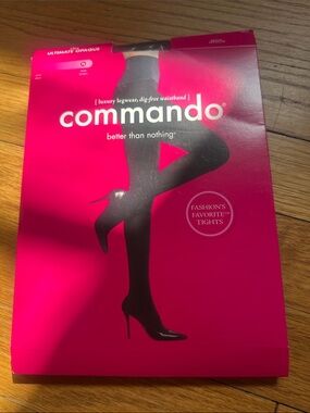NWT Commando Women's Opaque Tights in Black M